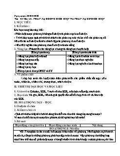Kế hoạch bài dạy Sinh học Lớp 8 - Tuần 22 - Năm học 2021-2022 - Nguyễn Anh Tuấn