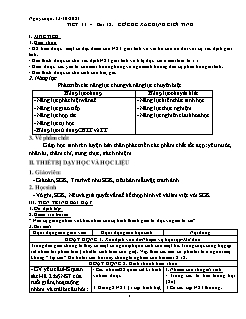Kế hoạch bài dạy Sinh học Lớp 9 - Tuần 7 - Năm học 2021-2022 - Nguyễn Anh Tuấn