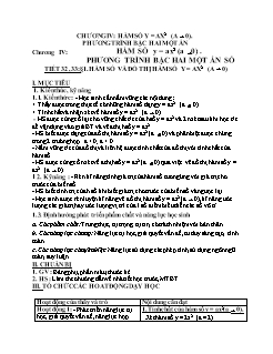 Kế hoạch bài dạy Toán + Vật lí 9 - Tuần 15 - Năm học 2021-2022 - Phan Thị Thanh