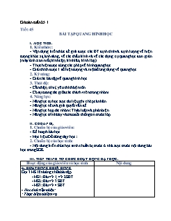 Kế hoạch bài dạy Toán + Vật lí 9 - Tuần 25 - Năm học 2021-2022 - Phan Thị Thanh