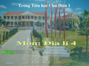 Bài giảng Địa lí 4 - Bài: Thủ đô Hà Nội