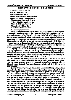 Bài giảng E-learning Âm nhạc 7 - Tiết 13: Học bài hát Lí kéo chài - Năm học 2022-2023 - Hoàng Thị Ba
