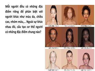 Bài giảng Khoa học tự nhiên 8 (Kết nối tri thức) - Bài 30: Khái quát về cơ thể người