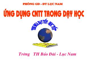Bài giảng Lịch sử 5 - Bài: Nước nhà bị chia cắt - Năm học 2009-2010