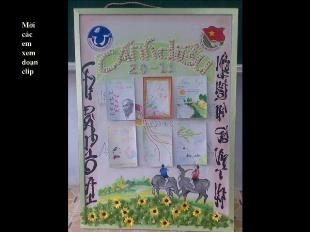 Bài giảng Mĩ thuật 5 - Bài 30: Vẽ trang trí Trang trí đầu báo tường - Năm học 2009-2010