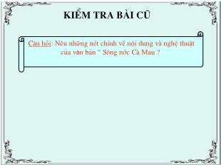 Bài giảng môn Ngữ văn Lớp 6 - Tiết 81: Bức tranh của em gái tôi