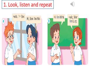 Bài giảng Tiếng Anh 3 - Unit 1: Hello (Lesson 2) - Năm học 2022-2023