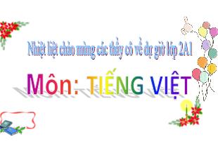 Bài giảng Tiếng Việt 2 (Kết nối tri thức) - Chủ đề: Niềm vui tuổi thơ - Bài 17: Gọi bạn