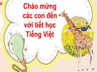 Bài giảng Tiếng Việt 3 - Tiết 6: Ý tưởng của em