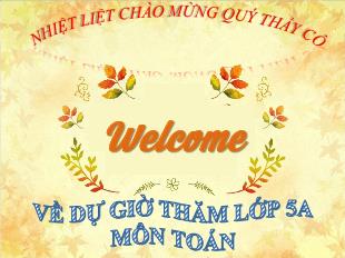 Bài giảng Toán 5 - Bài: Tổng nhiều số thập phân - Năm học 2020-2021