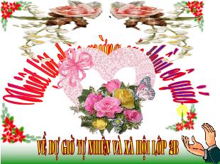 Bài giảng Tự nhiên xã hội 2 - Bài: Đồ dùng trong gia đình