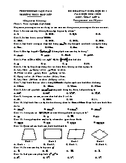 Đề khảo sát giữa học kì I Toán 6 - Năm học 2023-2024 - Trường THCS Bảo Sơn (Có đáp án)