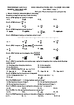 Đề khảo sát giữa học kì I Toán 7 - Năm học 2023-2024 - Trường THCS Bảo Sơn (Có đáp án)