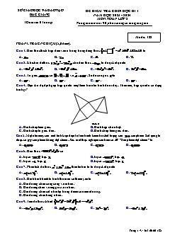 Đề kiểm tra cuối học kì I Toán 8 - Mã đề 182 - Năm học 2023-2024 - Sở GD&ĐT Bắc Giang (Có đáp án)