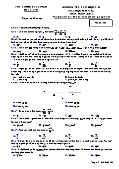 Đề kiểm tra cuối học kì II Toán 6 - Mã đề 162 - Năm học 2022-2023 - Sở GD&ĐT Bắc Giang (Có đáp án)