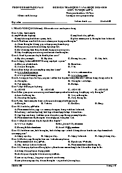 Đề kiểm tra học kì I Tin học 6 - Mã đề 602 - Năm học 2023-2024 - PGD Lục Nam (Có đáp án)