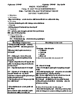 Giáo án cả năm Công nghệ 8 - Năm học 2008-2009