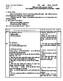 Giáo án cả năm Lịch sử 5 - Năm 2006-2007 - Trường Tiểu học Mai Dịch