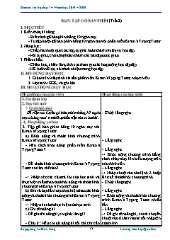 Giáo án cả năm Tin học lớp 3 - Năm học 2019-2020 - Lí Đức Tầng