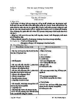 Giáo án các môn Lớp 3 - Tuần 3 - Năm học 2021-2022 - Bùi Thị Bảo Ngọc