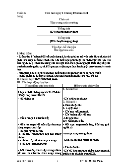 Giáo án các môn Lớp 3 - Tuần 6 - Năm học 2021-2022 - Bùi Thị Bảo Ngọc