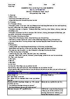 Giáo án Khoa học tự nhiên 8 (Kết nối tri thức) - Bài 45: Sinh quyển