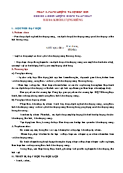 Giáo án Khoa học tự nhiên 8 (Kết nối tri thức) - Chủ đề 3: Khối lượng riêng và áp suất - Bài 14: Khối lượng riêng