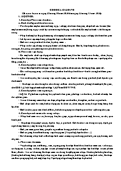 Giáo án Mầm non Khối Chồi - Chủ đề 3: Gia đình - Năm học 2024-2025