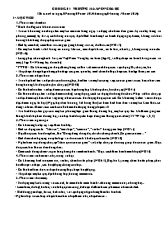 Giáo án Mầm non Lớp Chồi - Chủ đề 1: Trường mầm non của bé - Năm học 2024-2025