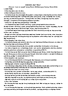 Giáo án Mầm non Lớp Chồi - Chủ đề 2: Bản thân - Năm học 2024-2025