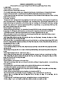 Giáo án Mầm non Lớp Chồi - Chủ đề 9: Quê hương. Đất nước - Năm học 2024-2025