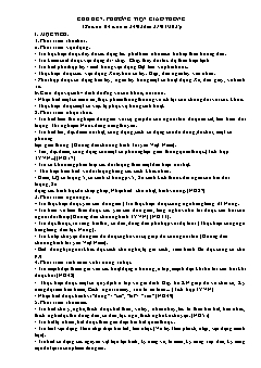 Giáo án Mầm non Lớp Mầm - Chủ đề 7: Phương tiện giao thông - Năm học 2024-2025