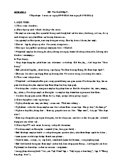 Giáo án Mầm non Lớp Nhà trẻ - Chủ đề 1: Bé và các bạn - Năm học 2024-2025