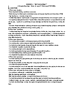 Giáo án Mầm non Lớp Nhà trẻ - Chủ đề số 1: Bé và các bạn - Năm học 2024-2025