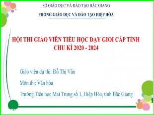 Một số biện pháp giúp học sinh hứng thú khi học môn Tiếng Việt Lớp 1 trong thời đại công nghệ 4.0