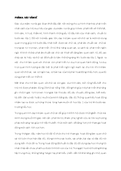 Một số biện pháp nâng cao chất lượng cho trẻ mẫu giáo 5-6 tuổi học tốt hoạt động làm quen chữ cái