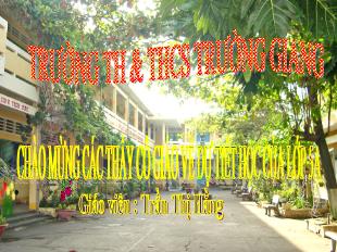 Bài giảng Tiếng Việt 5 (Luyện từ và câu) - Bài: Mở rộng vốn từ Thiên nhiên - Năm học 2016-2017 - Trần Thị Hằng