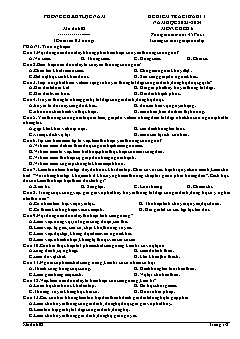 Đề kiểm tra giữa học kì I GDCD 6 - Mã đề 602 - Năm học 2023-2024 - PGD Lục Nam (Có đáp án)