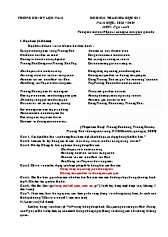 Đề kiểm tra giữa học kì I Ngữ văn 9 - Năm học 2023-2024 - PGD Lục Nam (Có đáp án)