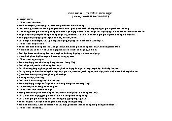 Giáo án Mầm non Lớp Lá - Chủ đề 10: Trường Tiểu học - Năm học 2021-2022