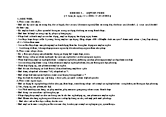 Giáo án Mầm non Lớp Lá - Chủ đề 4: Một số nghề - Năm học 2021-2022