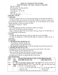 Giáo án Mầm non Lớp Lá - Chủ đề: Gia Đình - Đề tài: Truyện Ba cô gái