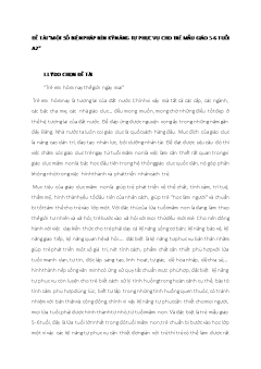 Một số biện pháp rèn kỹ năng tự phục vụ cho trẻ mẫu giáo lớp 5-6 tuổi A2