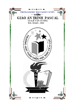Tài liệu Giáo trình bài tập Pascal - Lê Cường