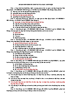 30 Câu hỏi chung cho tất cả các môn học