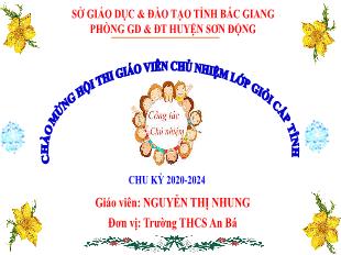 Bài giảng GDCD 9 - Tiết 8: Xây dựng kế hoạch hoạt động công ích do đoàn thanh niên cộng sản Hồ Chí Minh phát động - Nguyễn Thị Nhung