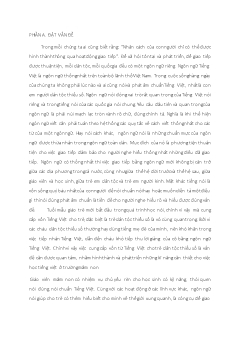 Một số biện pháp cung cấp vốn từ Tiếng Việt cho trẻ 3-4 tuổi vùng dân tộc - Đoàn Thị Thủy