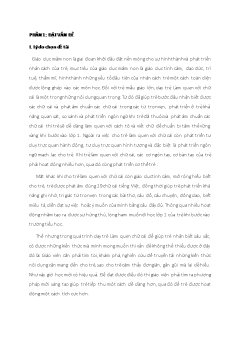 Một số biện pháp nâng cao chất lượng cho trẻ mẫu giáo 5-6 tuổi học tốt hoạt động làm quen chữ cái - Bế Thị Thơm